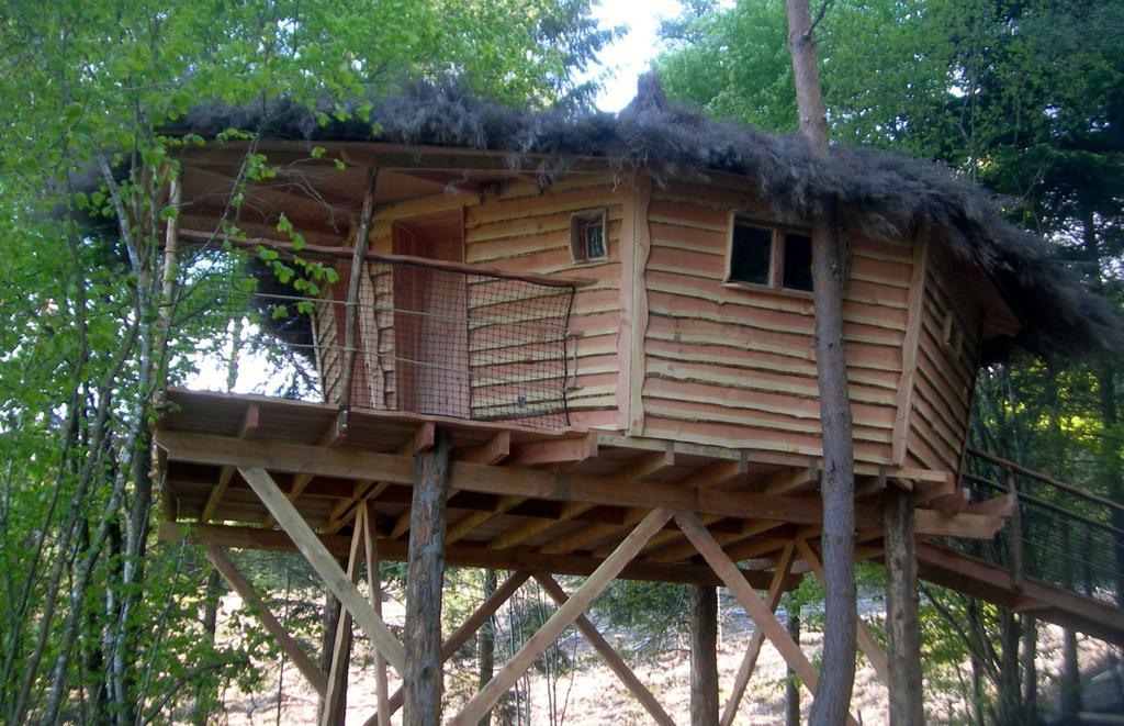 Cabanes Et Yourtes De La Vallee De L'Ance Hotel Sauvessanges Værelse billede
